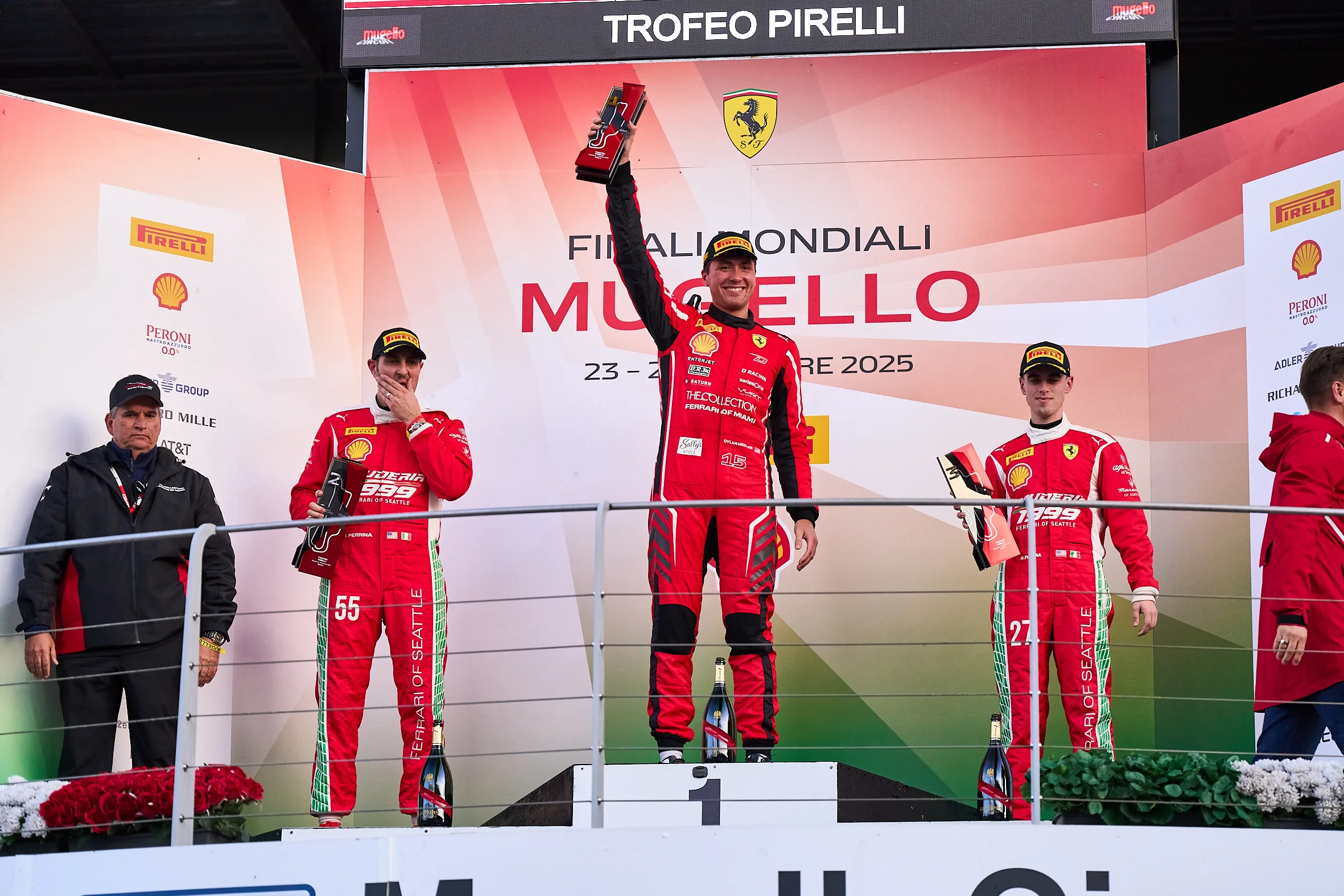 Ferrari Challenge 11 Dylan Mugello Win